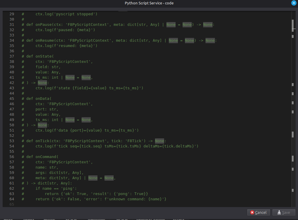 Monaco editor